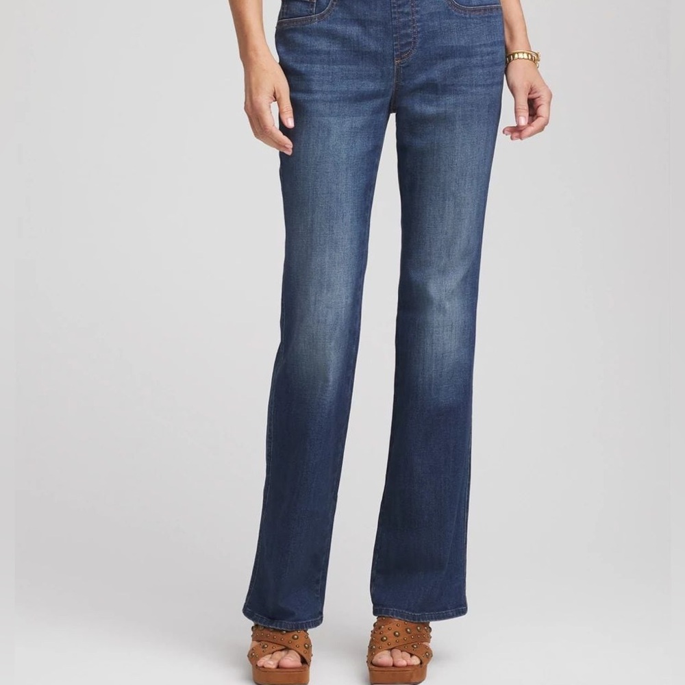 Chicos | Fabulously Slimming Bootcut Jeans in Blue Size 3 16